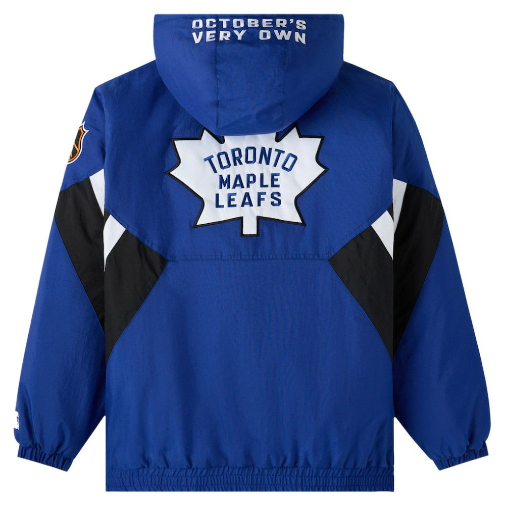 NHL Toronto Maple Leafs OVO x Starter Half-Zip Hooded Jacket