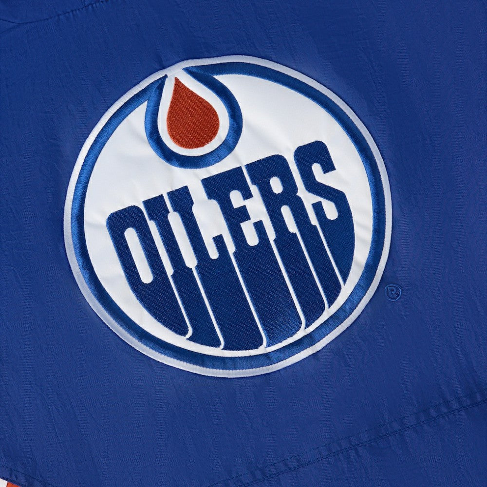 NHL Edmonton Oilers OVO x Starter Half-Zip Hooded Jacket