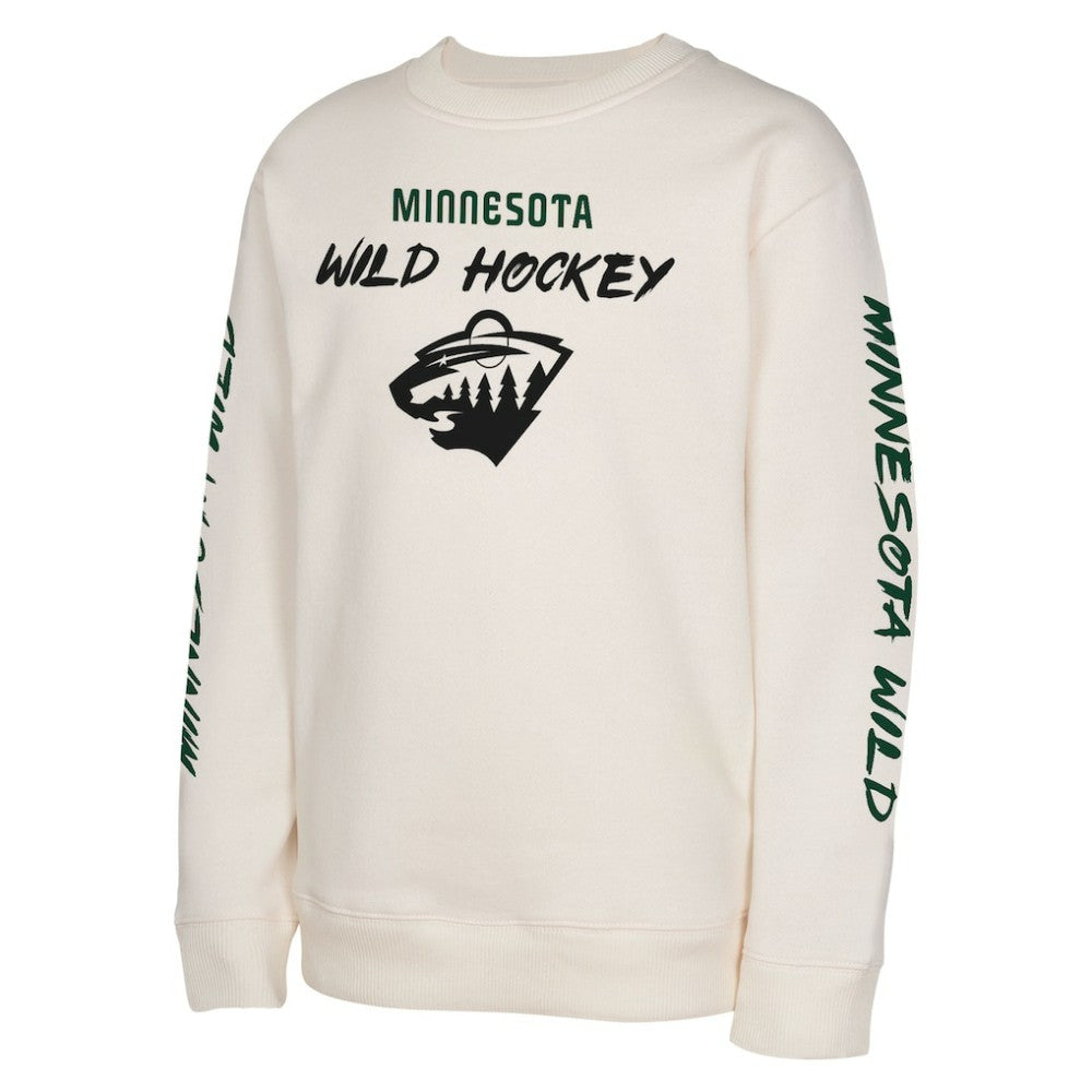 NHL Minnesota Wild Youth Star Power Pullover Sweatshirt