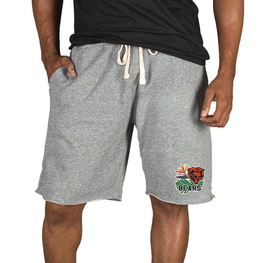 Concepts Sport Mainstream Tri-Blend Shorts - Chicago Bears Shorts