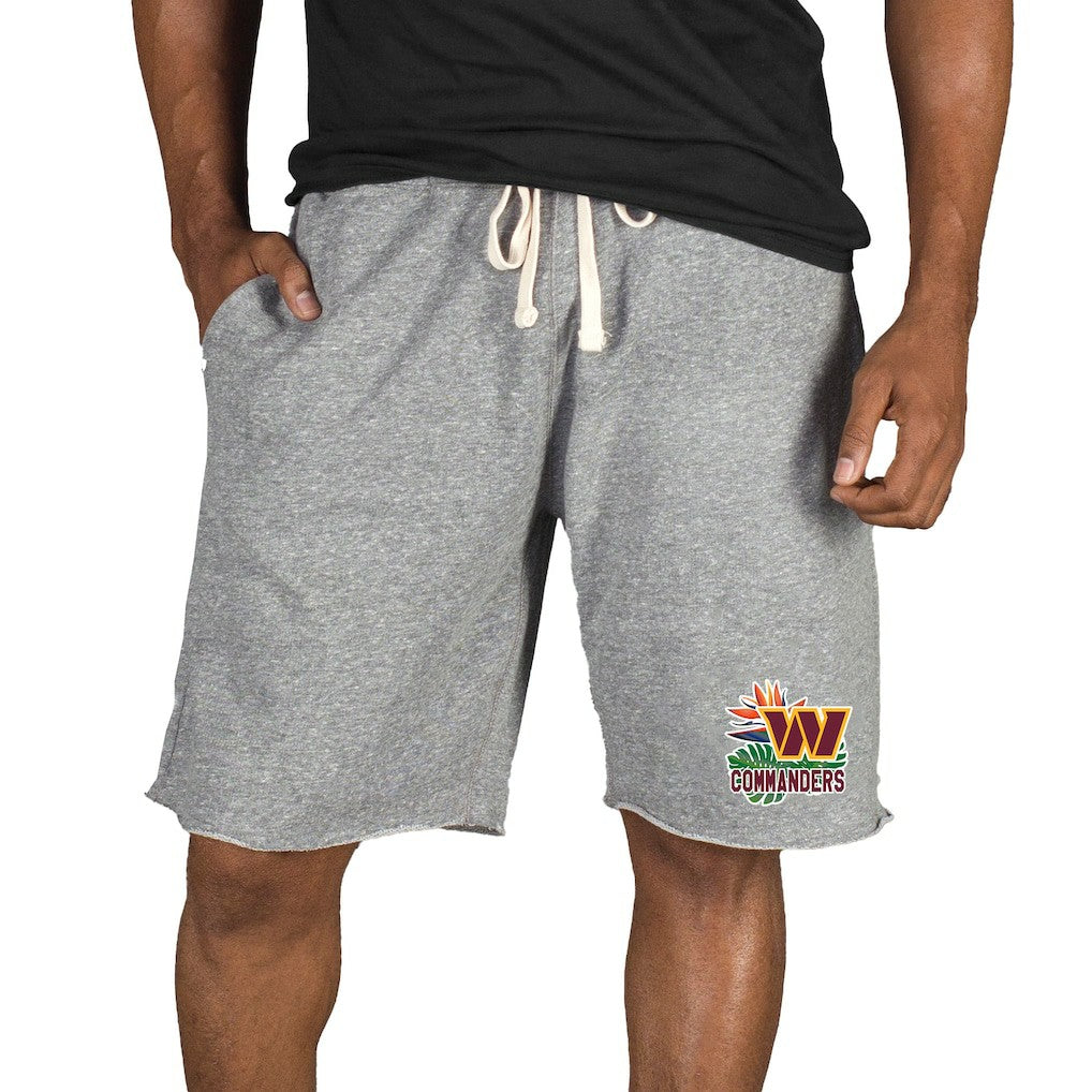 Concepts Sport Mainstream Tri-Blend Shorts - Washington Commanders Shorts