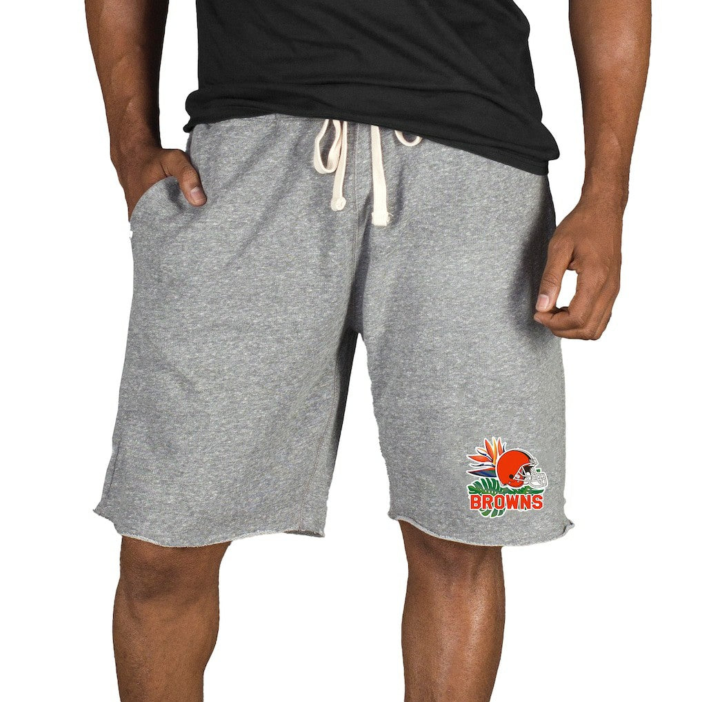 Concepts Sport Mainstream Tri-Blend Shorts - Cleveland Browns Shorts