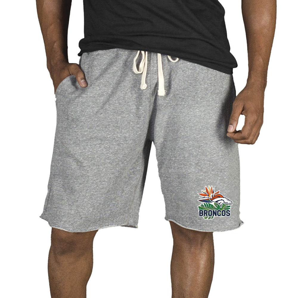 Concepts Sport Mainstream Tri-Blend Shorts - Denver Broncos Shorts