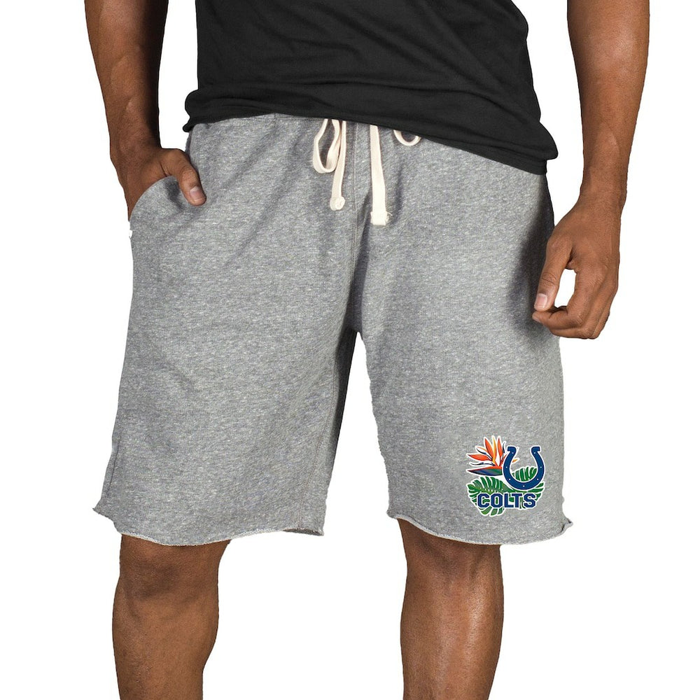Concepts Sport Mainstream Tri-Blend Shorts - Indianapolis Colts Shorts