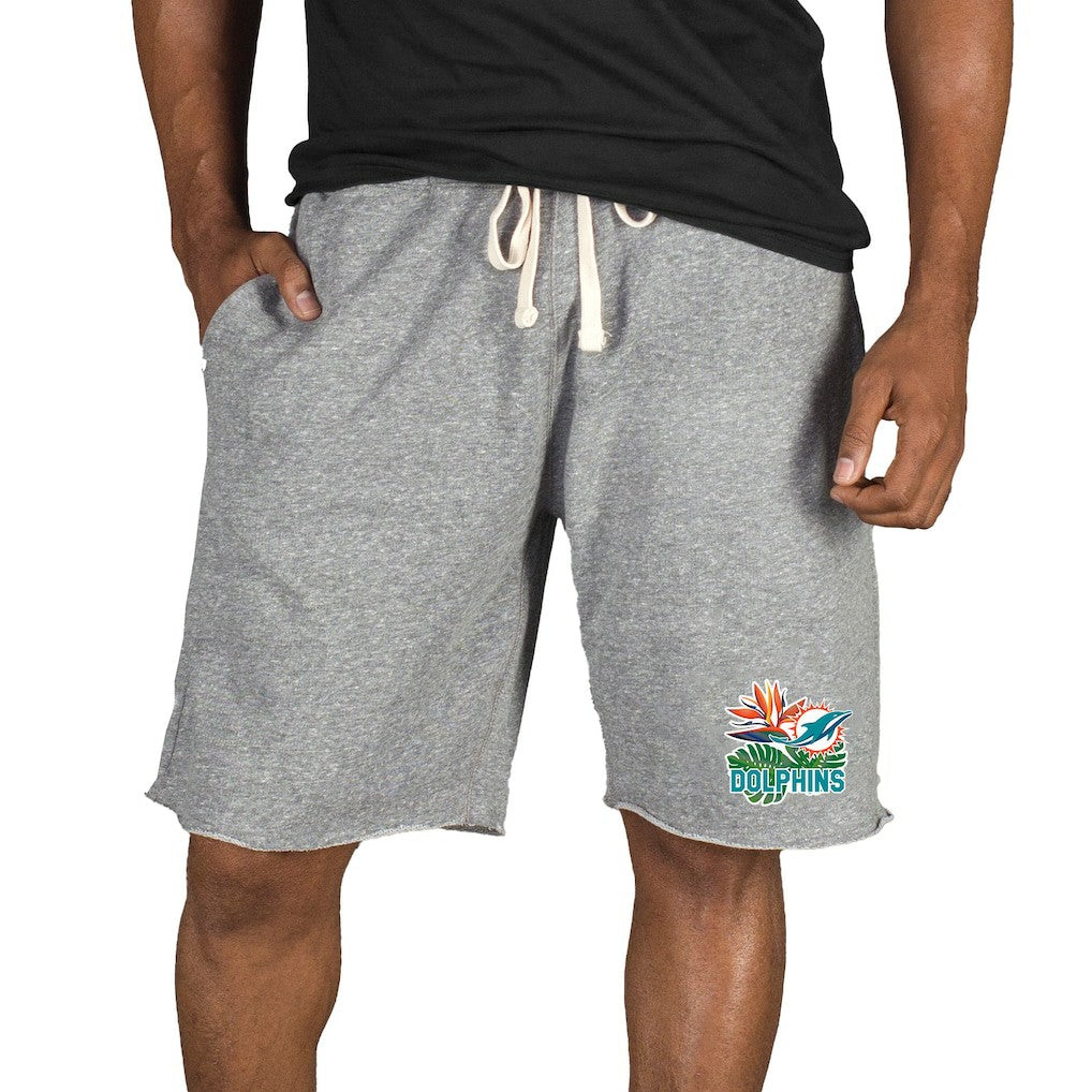 Concepts Sport Mainstream Tri-Blend Shorts - Miami Dolphins Shorts