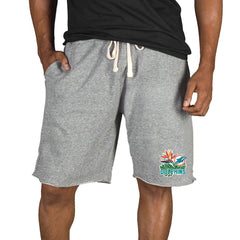 Concepts Sport Mainstream Tri-Blend Shorts - Miami Dolphins Shorts