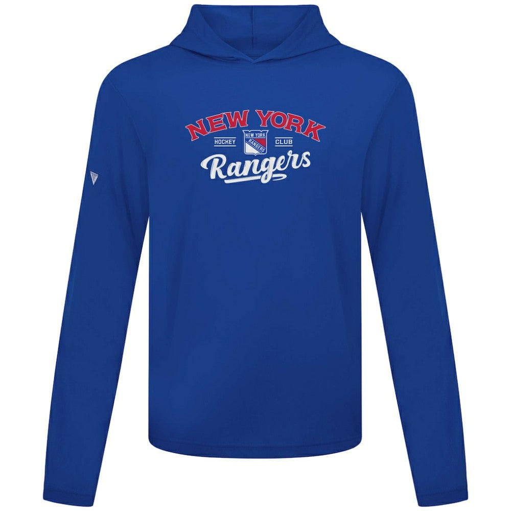NHL New York Rangers Levelwear Anthem Ice Wall Pullover Hoodie