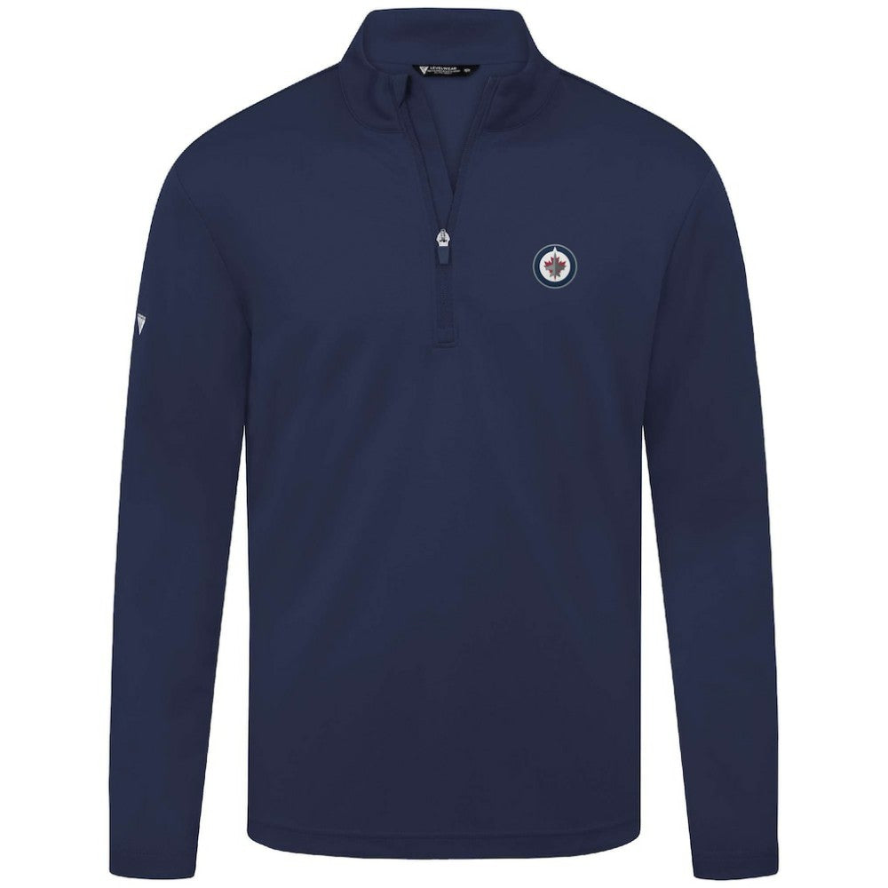 NHL Winnipeg Jets Levelwear Heron Insignia Core Quarter-Zip Jacket