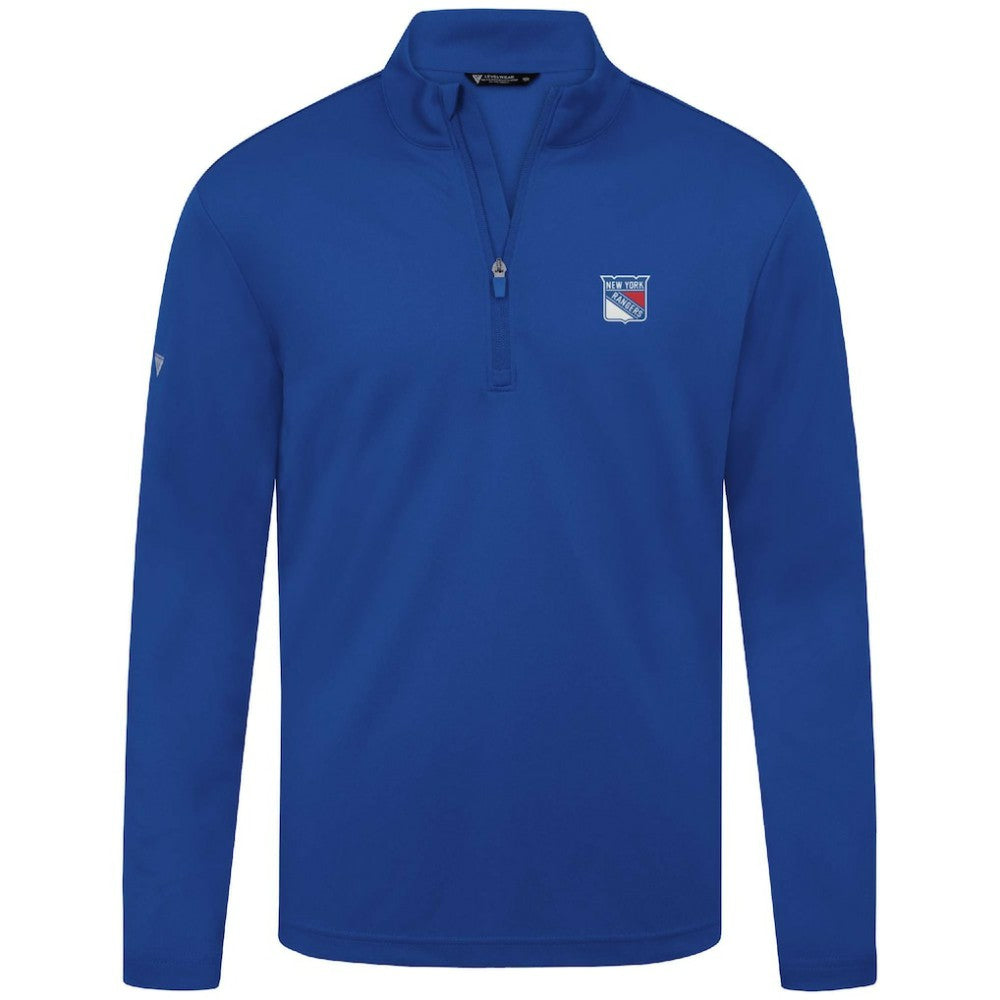 NHL New York Rangers Levelwear Heron Insignia Core Quarter-Zip Jacket