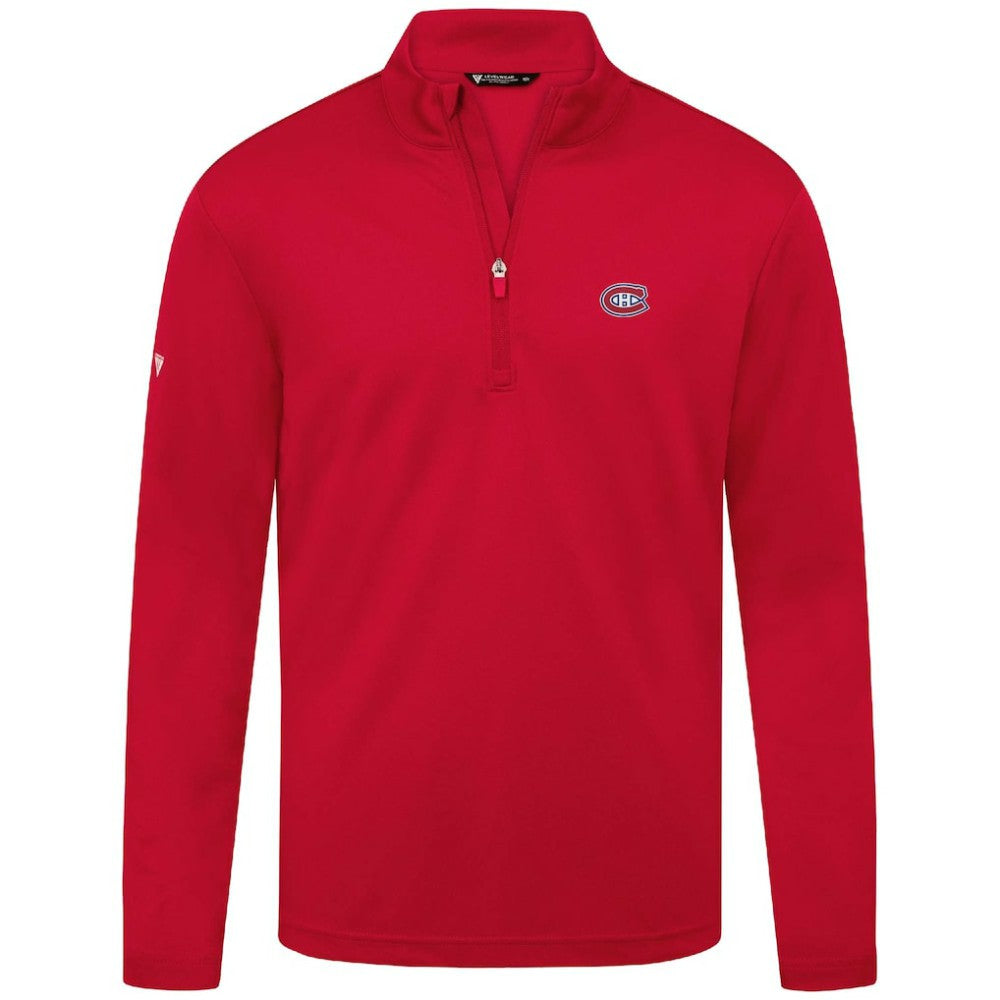 NHL Montreal Canadiens Levelwear Heron Insignia Core Quarter-Zip Jacket