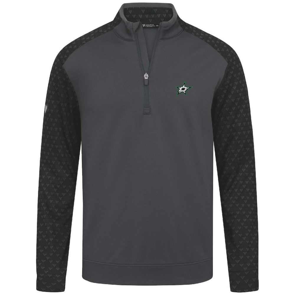 NHL Dallas Stars Levelwear Aztec Insignia Core Quarter-Zip Pullover Top