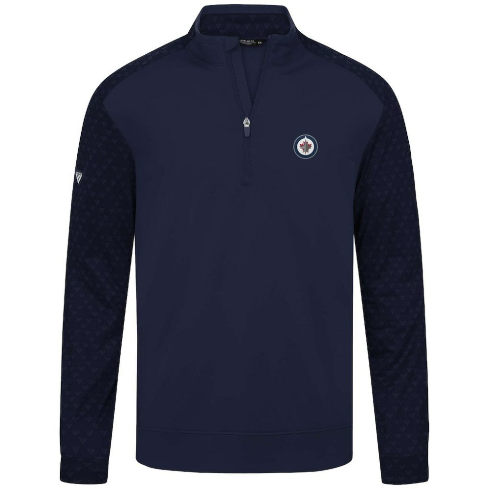 NHL Winnipeg Jets Levelwear Aztec Insignia Core Quarter-Zip Pullover Top