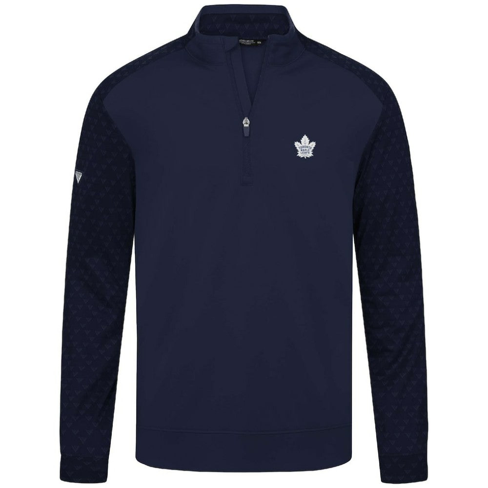 NHL Toronto Maple Leafs Levelwear Aztec Insignia Core Quarter-Zip Pullover Top