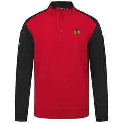 NHL Chicago Blackhawks Levelwear Bayou Insignia Core Quarter-Zip Pullover Top