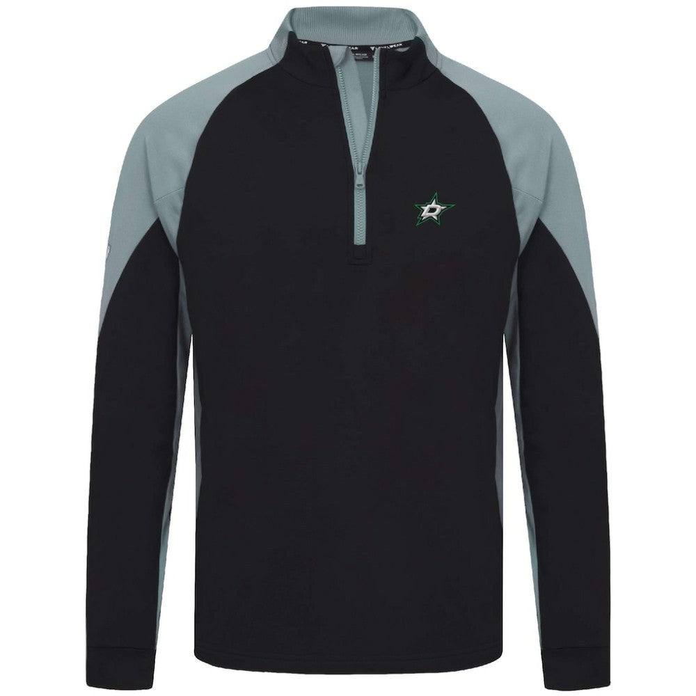 NHL Dallas Stars Levelwear Cadet Insignia Core Quarter-Zip Pullover Top
