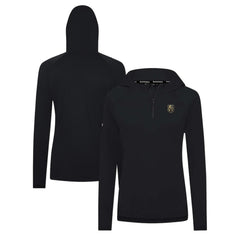 NHL Vegas Golden Knights Levelwear Women's Raven Insignia Core Quarter-Zip Jacket