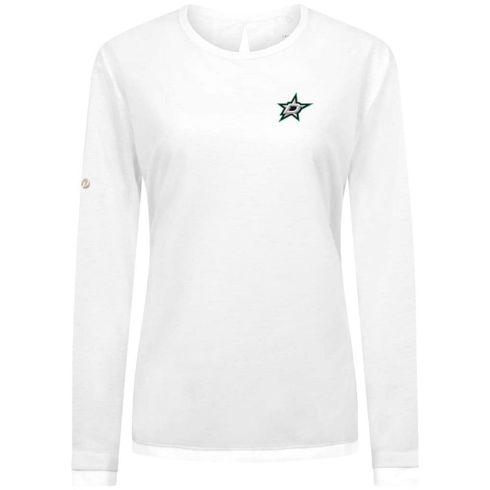 NHL Dallas Stars Levelwear Women's Sequoia Primary Logo Long Sleeve T-Shirt
