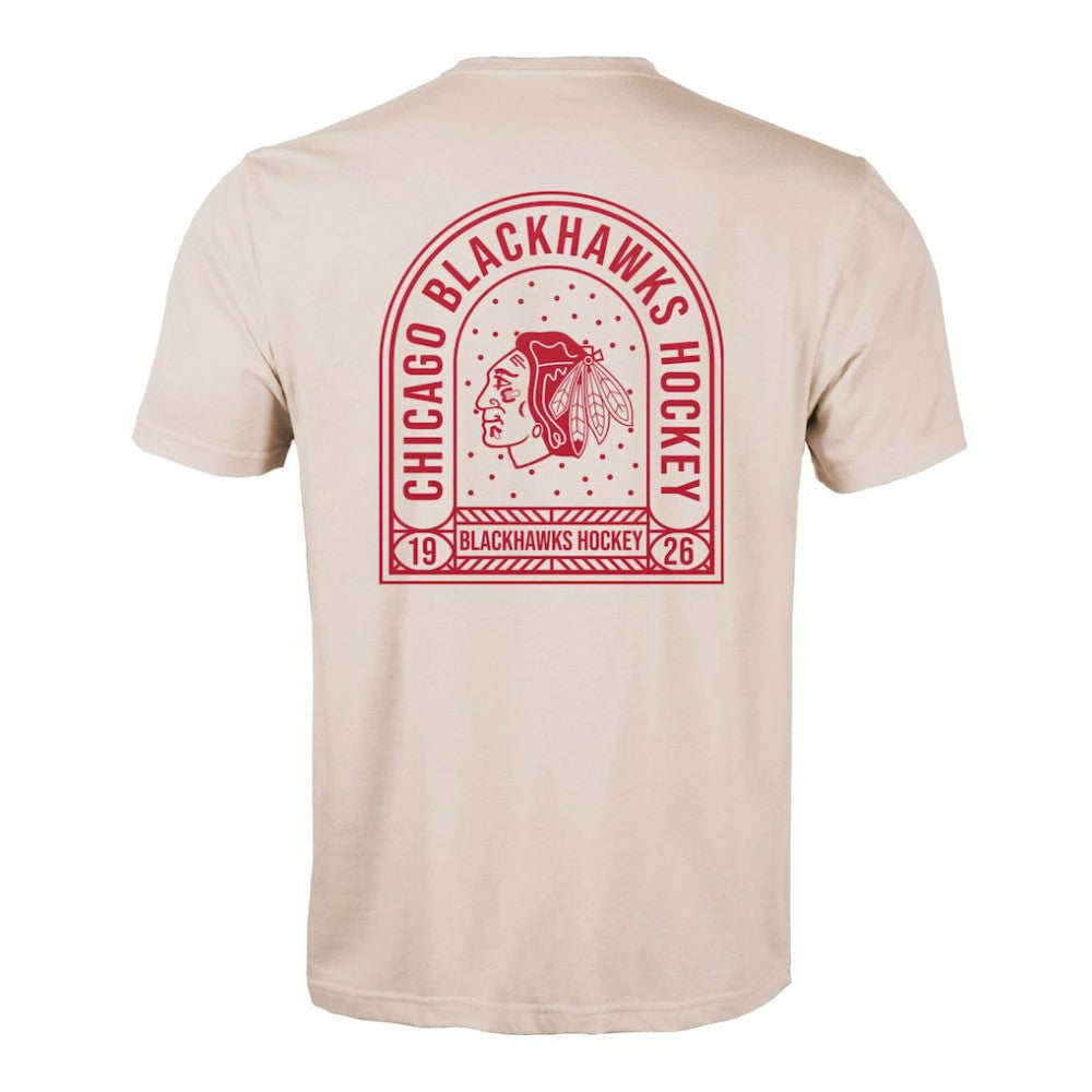 NHL Chicago Blackhawks Levelwear Richmond Stained Glass T-Shirt