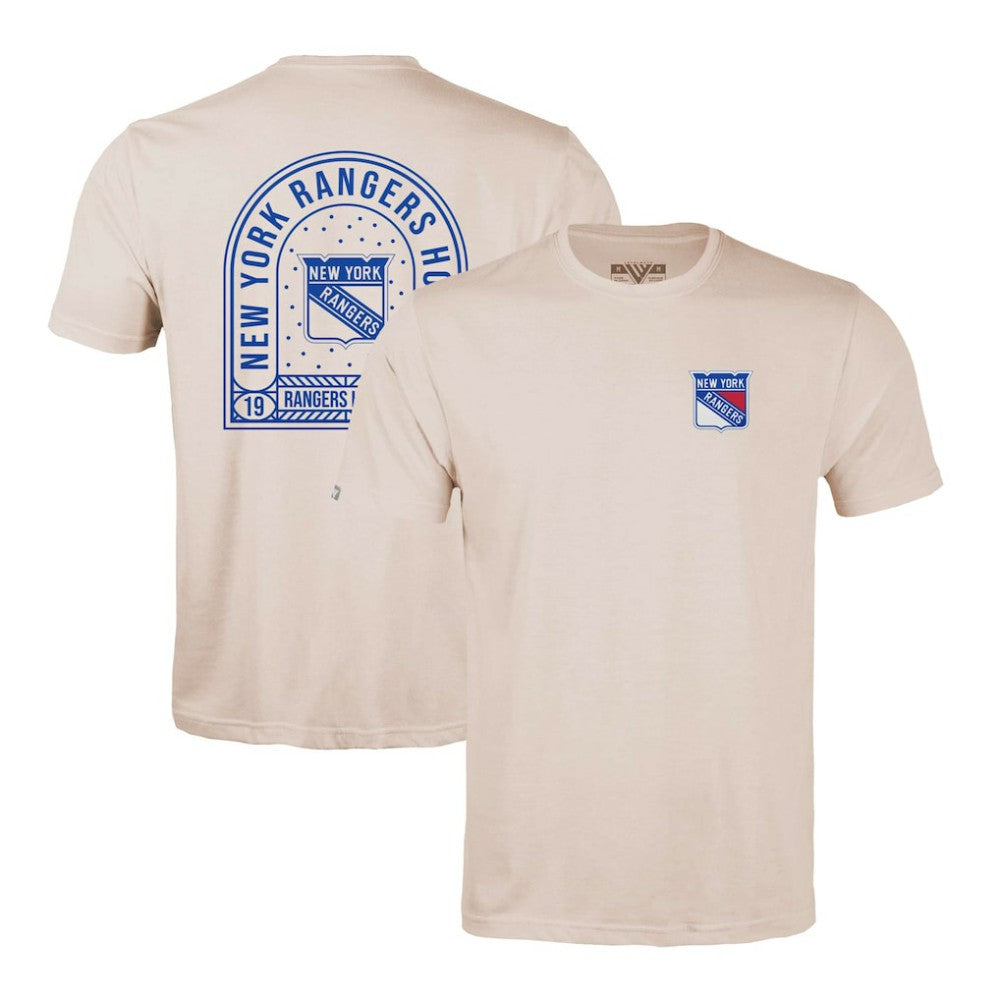 NHL New York Rangers Levelwear Richmond Stained Glass T-Shirt