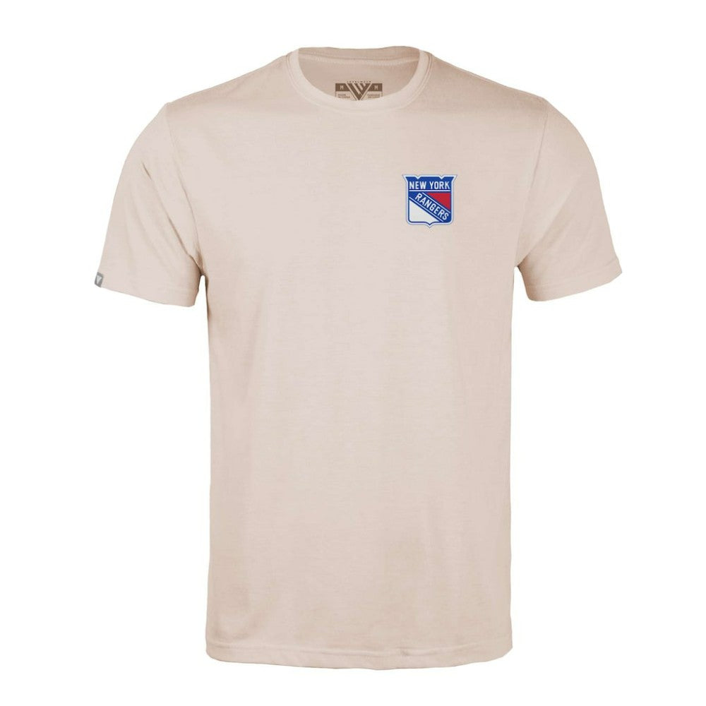 NHL New York Rangers Levelwear Richmond Stained Glass T-Shirt