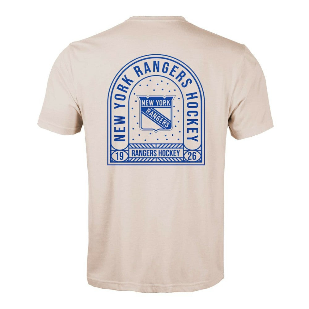 NHL New York Rangers Levelwear Richmond Stained Glass T-Shirt