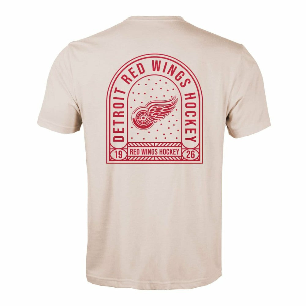NHL Detroit Red Wings Levelwear Richmond Stained Glass T-Shirt