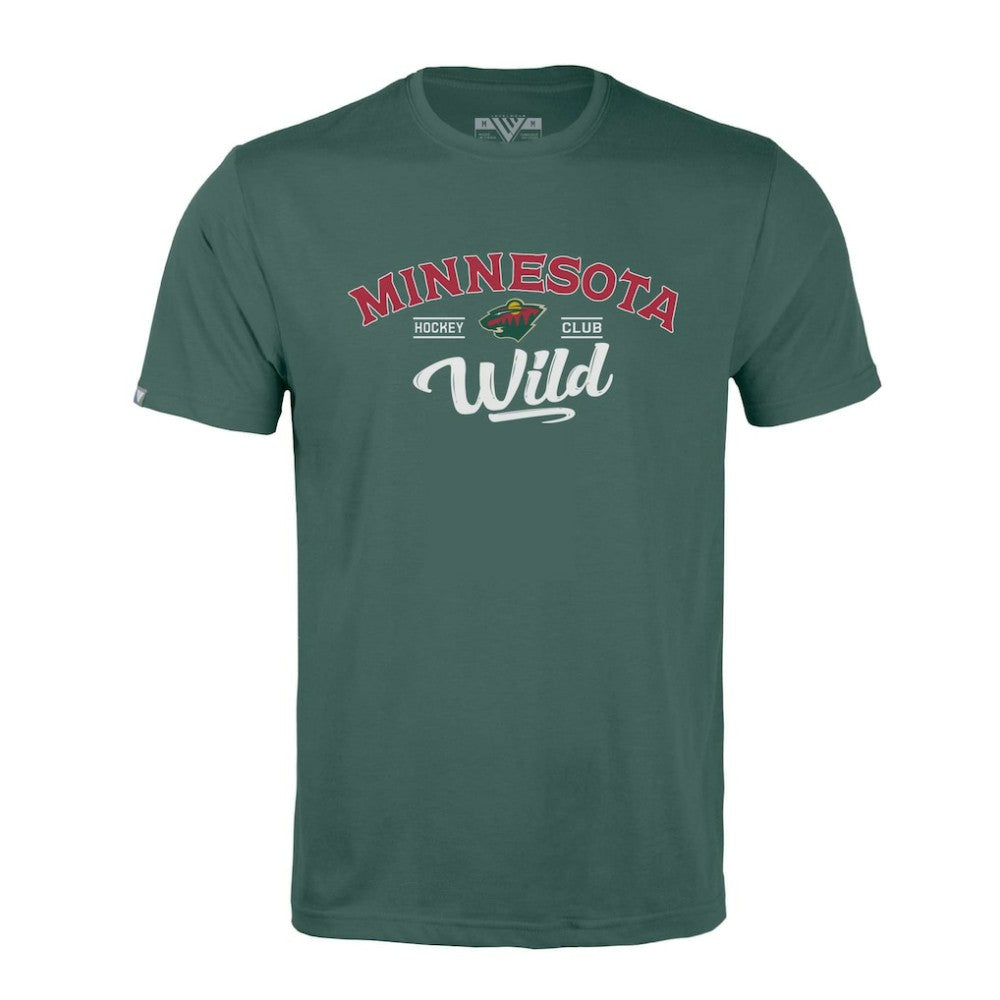 NHL Minnesota Wild Levelwear Richmond Ice Wall T-Shirt