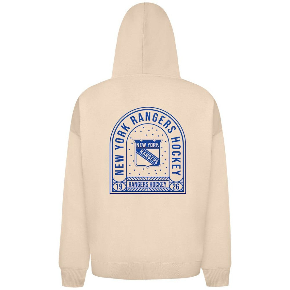 NHL New York Rangers Levelwear Uphill Stained Glass Full-Zip Hoodie Jacket