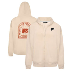 NHL Philadelphia Flyers Levelwear Uphill Stained Glass Full-Zip Hoodie Jacket