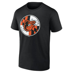 Black Baltimore Orioles Flag T-Shirt