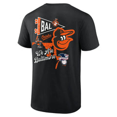 Black Baltimore Orioles Split Zone T-Shirt