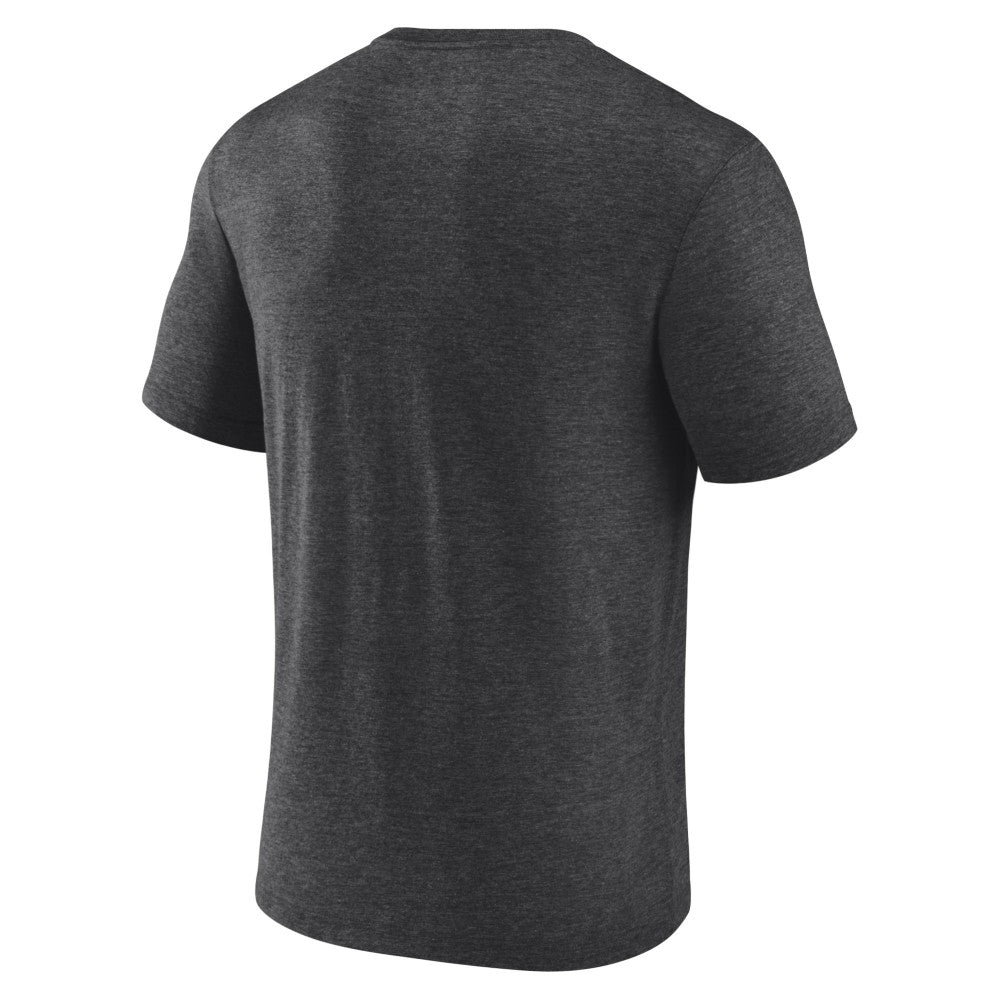 Charcoal Cincinnati Reds Wonderment Tri-Blend T-Shirt