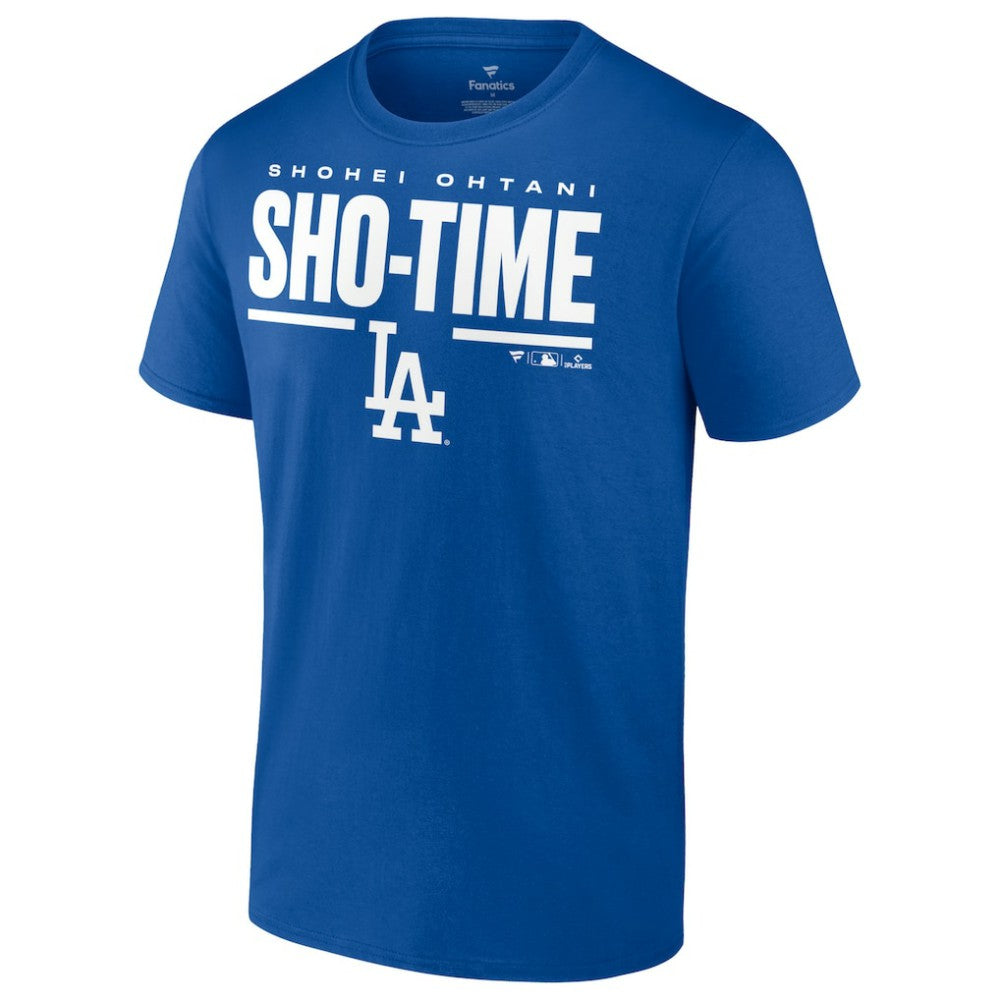Royal Shohei Ohtani Los Angeles Dodgers Sho-Time Horizontal T-Shirt