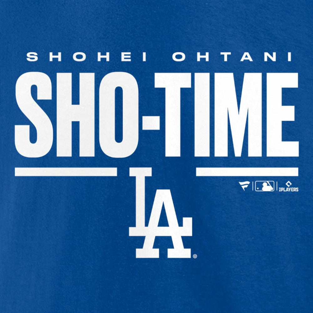 Royal Shohei Ohtani Los Angeles Dodgers Sho-Time Horizontal T-Shirt