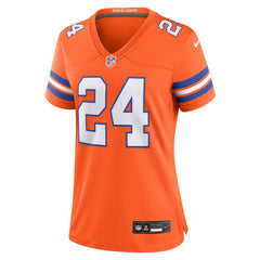 Champ Bailey  Women's Mile High Collection 1977 Throwback Retired Player Game Jersey - Denver Broncos Jerseys