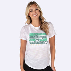 White Oakland Athletics Concepts Sport Women's Infuse Knit Top