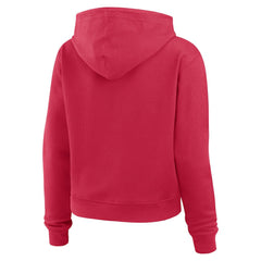 WEAR by Erin Andrews Women's Plus Size Waffle Hoodie Pullover Top - Arizona Cardinals Hoodies