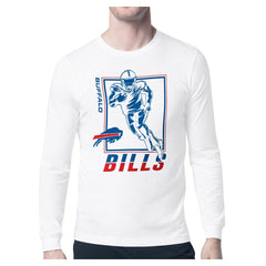 Starter Player Grid Graphic Long Sleeve T-Shirt - Buffalo Bills T-shirts