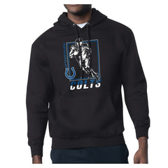 Starter Player Grid Pullover Hoodie - Indianapolis Colts Hoodies