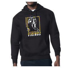 Starter Player Grid Pullover Hoodie - Minnesota Vikings Hoodies