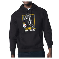 Starter Player Grid Pullover Hoodie - Pittsburgh Steelers Hoodies