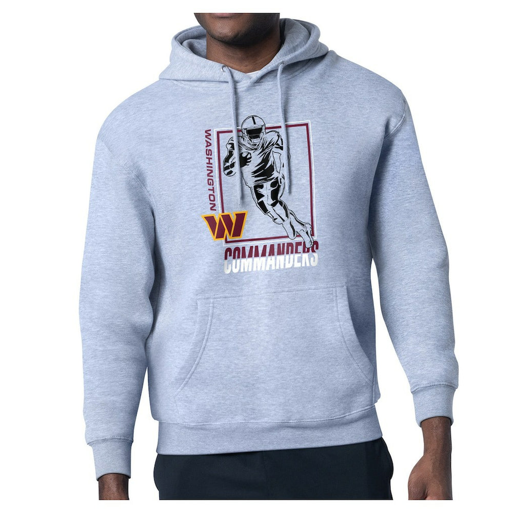 Starter Player Grid Pullover Hoodie - Washington Commanders Hoodies