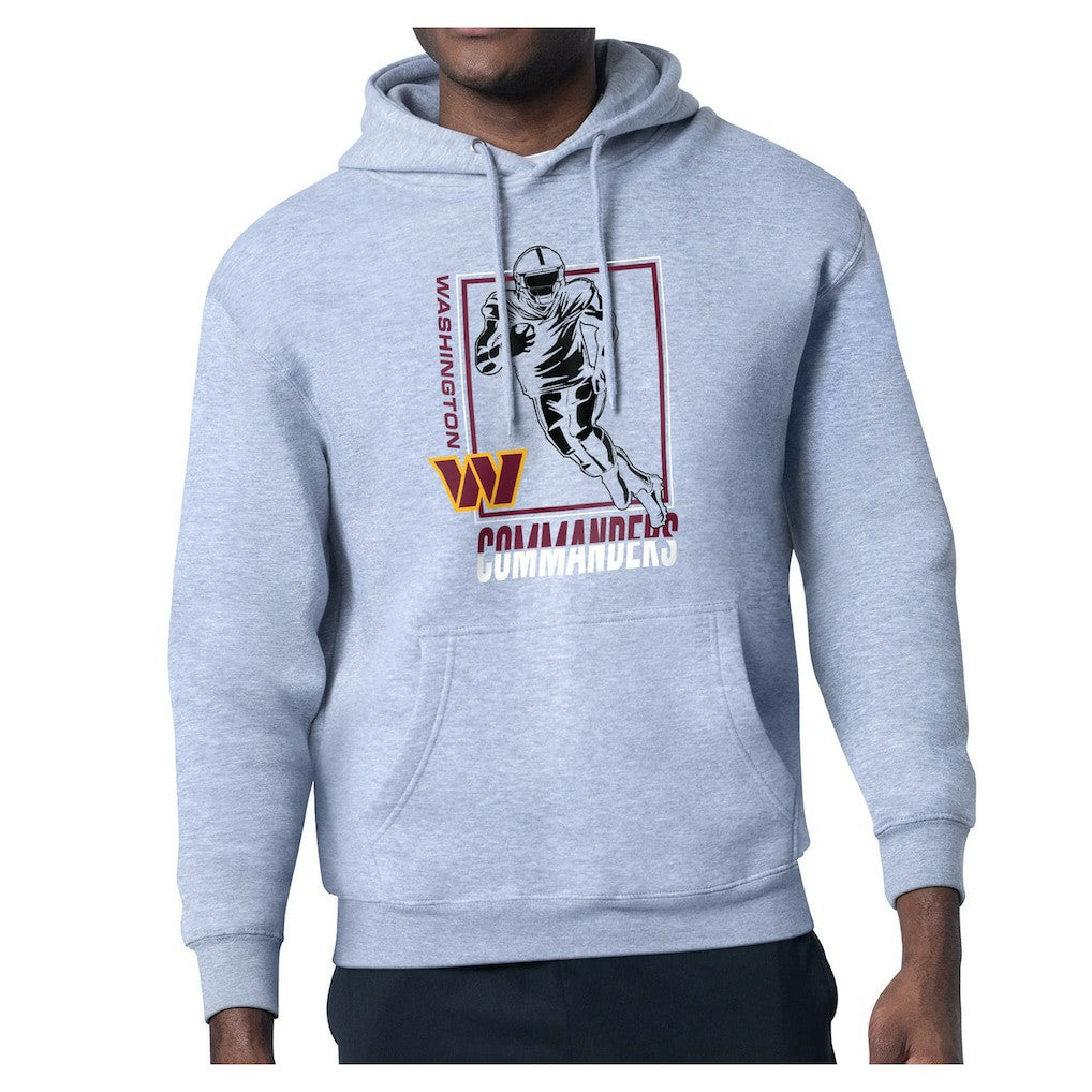 Starter Player Grid Pullover Hoodie - Washington Commanders Hoodies