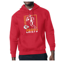 Starter Player Grid Pullover Hoodie - Kansas City Chiefs Hoodies