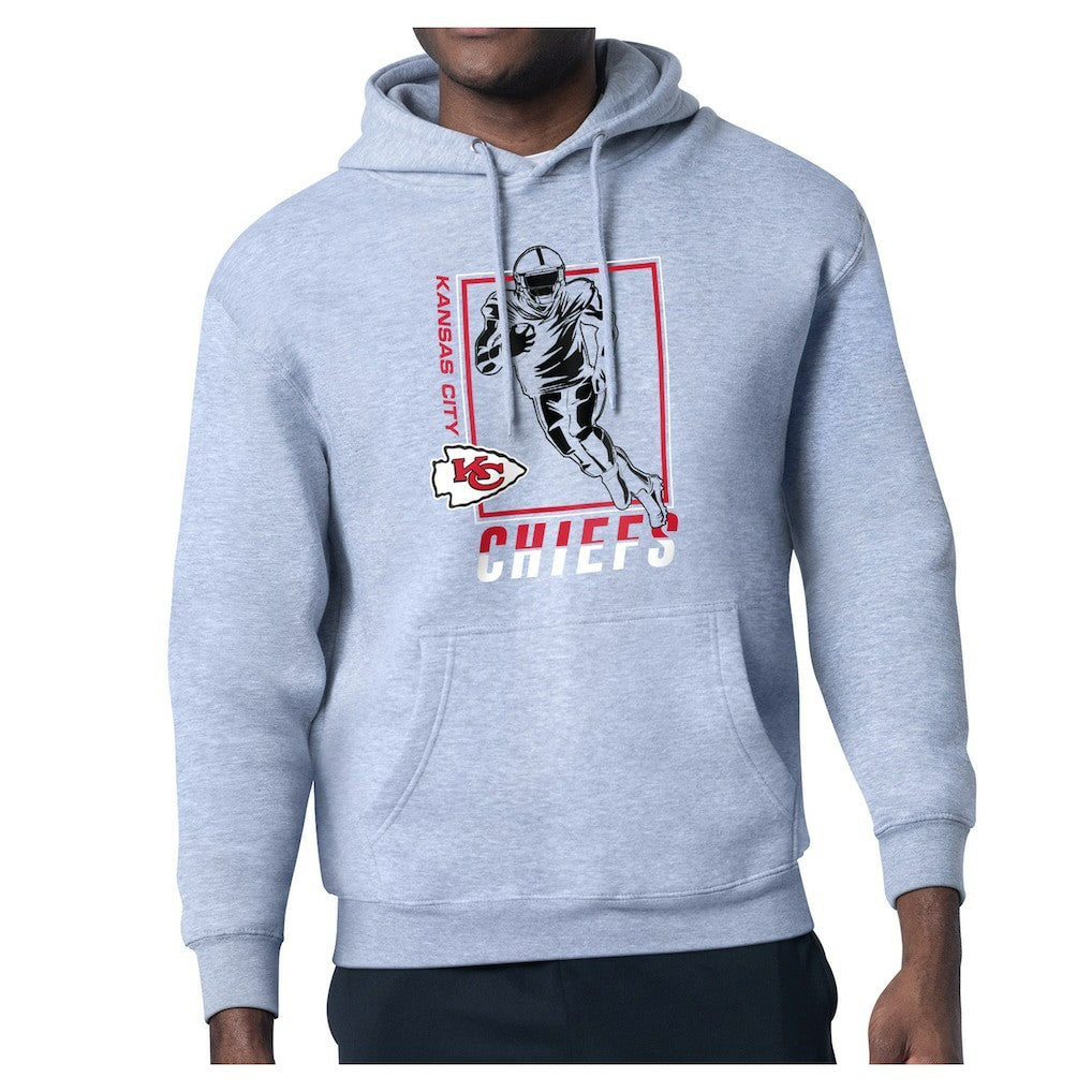 Starter Player Grid Pullover Hoodie - Kansas City Chiefs Hoodies