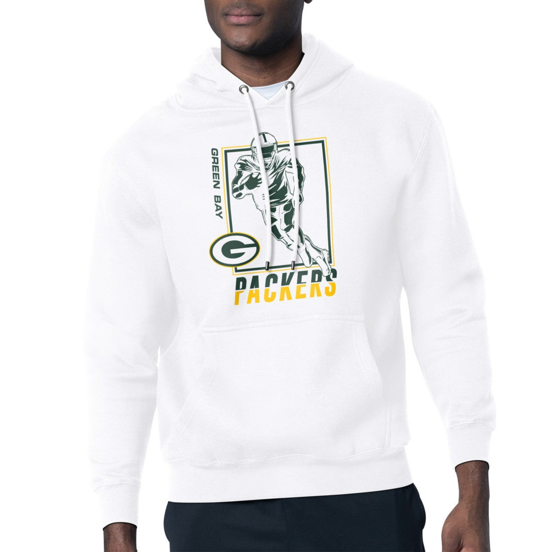 Starter Player Grid Pullover Hoodie - Green Bay Packers Hoodies