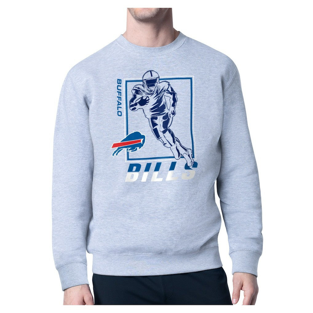 Starter Player Grid Pullover Sweatshirt - Buffalo Bills Pullover