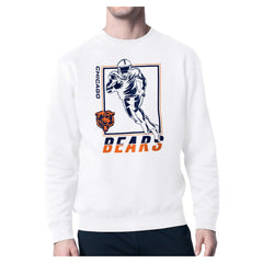 Starter Player Grid Pullover Sweatshirt - Chicago Bears Pullover