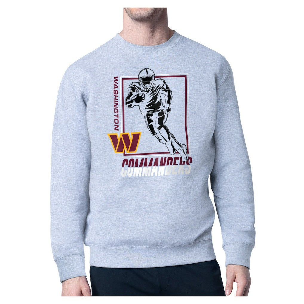 Starter Player Grid Pullover Sweatshirt - Washington Commanders Pullover