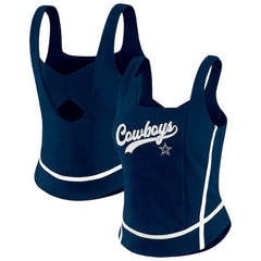 WEAR by Erin Andrews Women's Square Neck Tank Top - Dallas Cowboys Tops